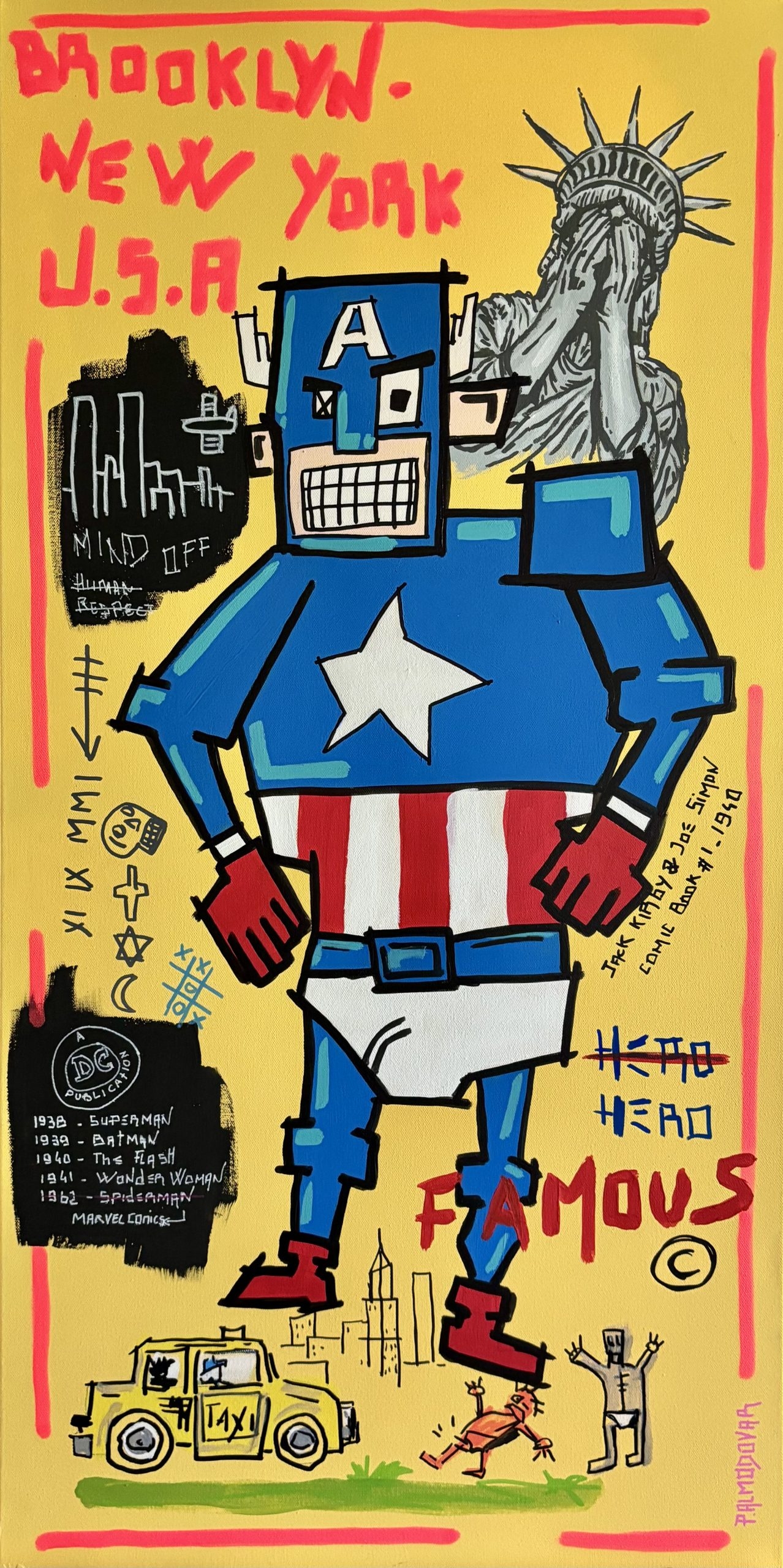 Captain America, what you doing?
